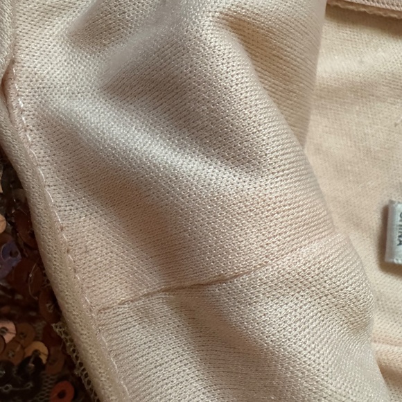 Rose Gold sequin maxi skirt! - Picture 5 of 7